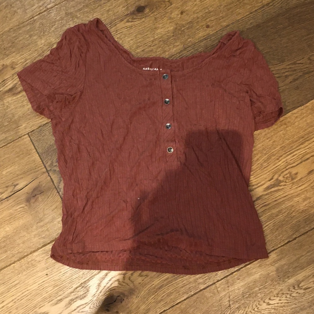 Kids small American eagle short sleeved shirt